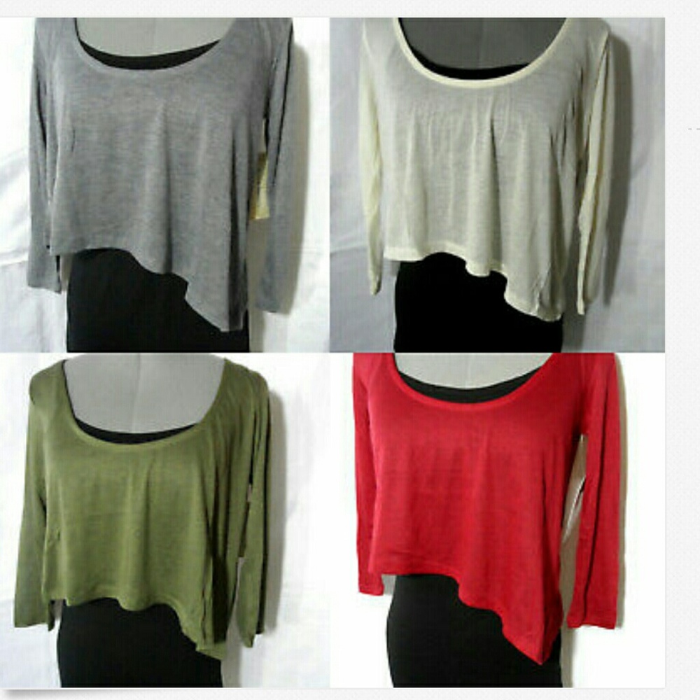 Nwt DEREK HEART 2-fer T-shirt Cami Set Ivory Olive